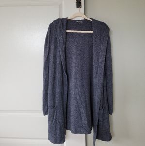 Barefoot Dreams Blue cardigan medium